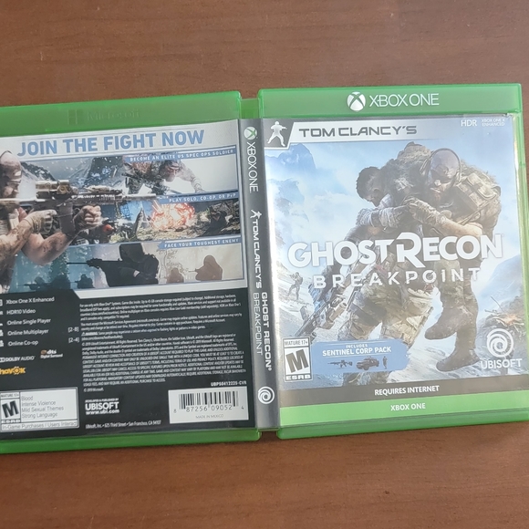 Used XBOX ONE Tom Clancy's Ghost Recon Breakpoint w/ Sentinel Corp Pack - Picture 6 of 6